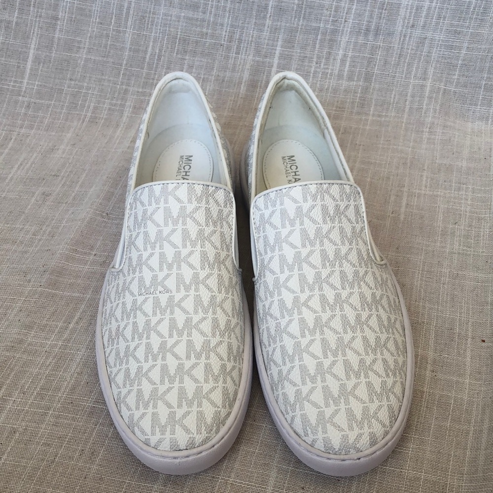 Michael Kors Teddi Signature Logo Slip-On Sneaker